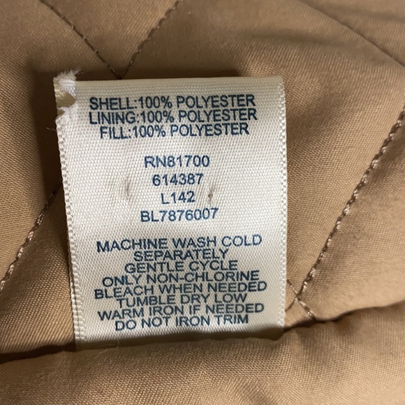 BLAIR Quilted Car Coat: Light Taupe - Picture 7 of 9